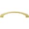 Jeffrey Alexander 160 mm Center-to-Center Brushed Gold Arched Roman Cabinet Pull 944-160BG - alternate 6